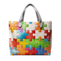 High Quality Realistic Bag Isolated on Transparent Background For Mockup png