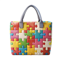 High Quality Realistic Bag Isolated on Transparent Background For Mockup png