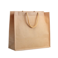 High Quality Realistic Bag Isolated on Transparent Background For Mockup png