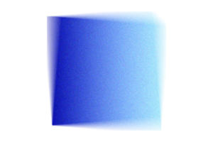 Abstract blue square blurry gradient shape noise texture design element png