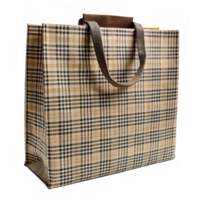 High Quality Realistic Bag Isolated on Transparent Background For Mockup png