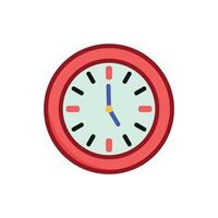 clock icon design template elegant style vector