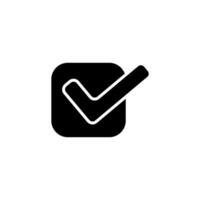 checklist icon design template elegant style vector