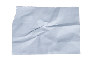 White ripped paper piece isolated on transparent background paper design element png