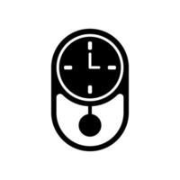 clock icon design template elegant style vector