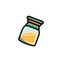 jar icon design template elegant style vector