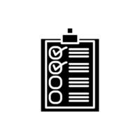 checklist icon design template elegant style vector