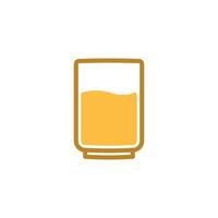 glass icon design template elegant style vector