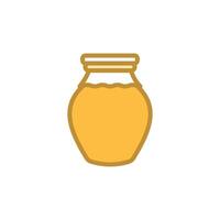 jar icon design template elegant style vector