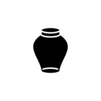 jar icon design template elegant style vector