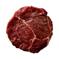 Meat in its raw state isolated on transparent background png