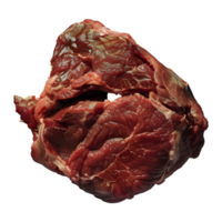Meat in its raw state isolated on transparent background png