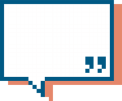 8bit retro game pixel speech bubble balloon icon sticker memo keyword planner text box banner png