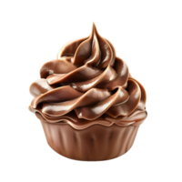 chocolate whipped cream transparent background png