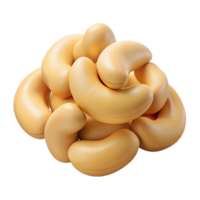 Heap of Cashews 3d Design png