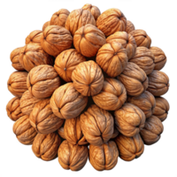 Heap of Walnuts Grains 3d Item png