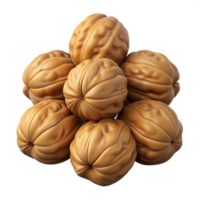 Heap of Walnuts 3d Art png