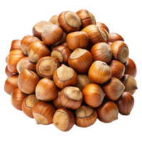 Heap of Hazelnuts Grains Design png