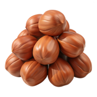Heap of Hazelnuts 3d Item png