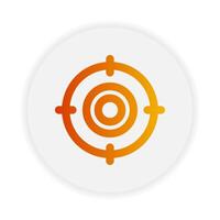 Tracking outline icon. with gradient color suitable for ecommerce, business and interface symbol icons vector