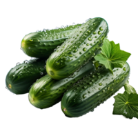 Vegetable Image Without Background Green Cucumber png