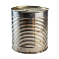 Rusty Tin Can Isolated on Transparent Background png