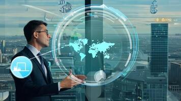 A Executives showcase world-class financial apps in presentation technology video