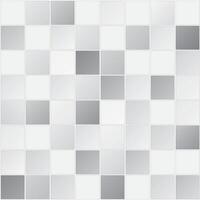 Black and white repeatable tiles with square shapes for background illustration vector
