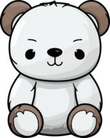 plushie illustration isolated on transparent background. png