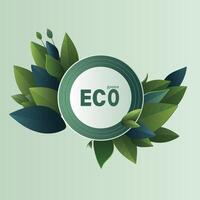 illustration of a Banner for World Environment Day. vector