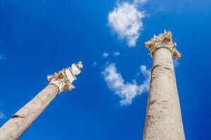 Roman Columns With Hercules and Julius Caesar Statues, Seville photo