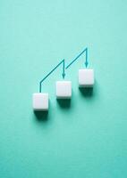 Moving to a new level. Climb the career ladder of success. Self improvement of skills and abilities. Life goals. Professional growth. Achieving successes. photo