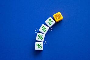 High taxes and markups overwhelm a business and make it bankrupt. Large debts and loan arrears. Financial support for business. Debt restructuring and tax holidays. photo