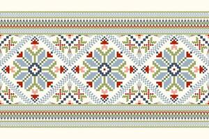Square composition pattern on white background.geometric ethnic texture,fabric. vector