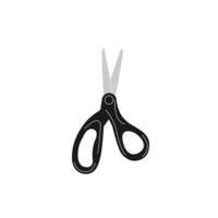 Scissors outline filled icon, illustration design vector