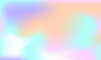 Holographic abstract background. Stylish holographic backdrop with gradient mesh vector