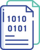 file outline color illustration vector