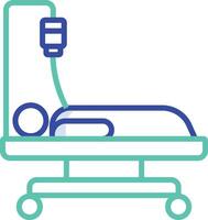 Care outline color illustration vector