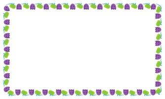 Hand drawn halloween frame template design vector