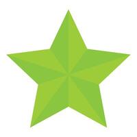 Hand drawn star illustration on a white background vector