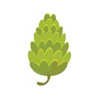 Seeds hops icon in cartoon style isolated on white background vector