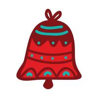 Christmas tree balls toy for decoration new year design vector