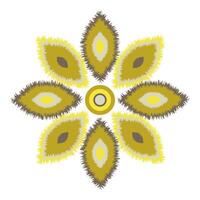 leaves flower green vector