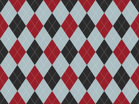 Argyle pattern seamless. Fabric texture background. Classic argill ornament vector