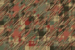 Modern glitch background. Color geometric abstract pattern . vector
