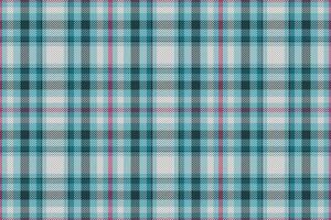 Tartan plaid pattern in blue. Print fabric texture seamless. Check background. vector
