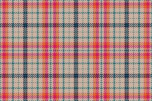Seamless pattern of scottish tartan plaid. Repeatable background with check fabric texture. backdrop striped textile print. vector
