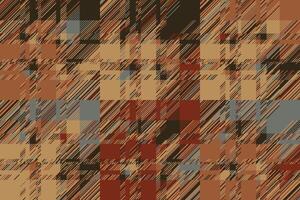 Modern glitch background. Color geometric abstract pattern . vector