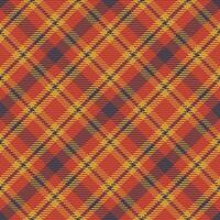 Seamless pattern of scottish tartan plaid. Repeatable background with check fabric texture. backdrop striped textile print. vector