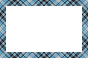 Vintage frame . Scottish border pattern retro style. Tartan plaid ornament. vector